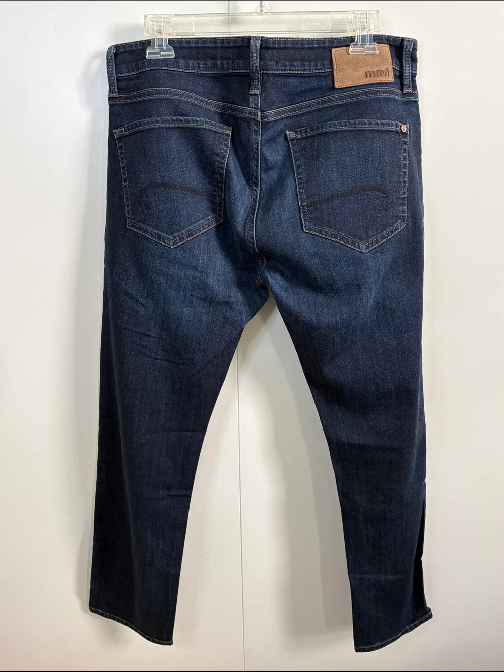 Mavi Men’s Dark Blue Slim Straight Jeans 34/30